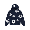 Denim Tears - The Cotton Wreath Hoodie Navy - Clique Apparel