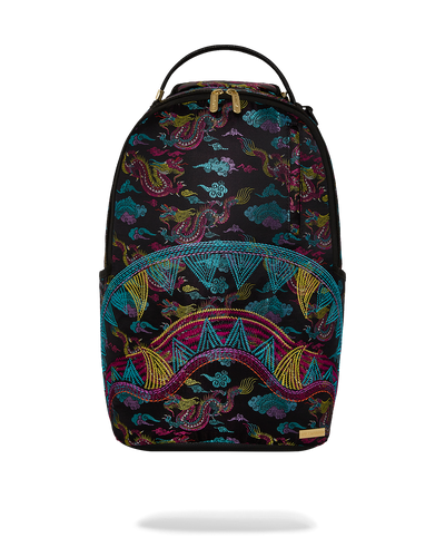 Sprayground - Embroidered Dragons Dlx Backpack - Clique Apparel