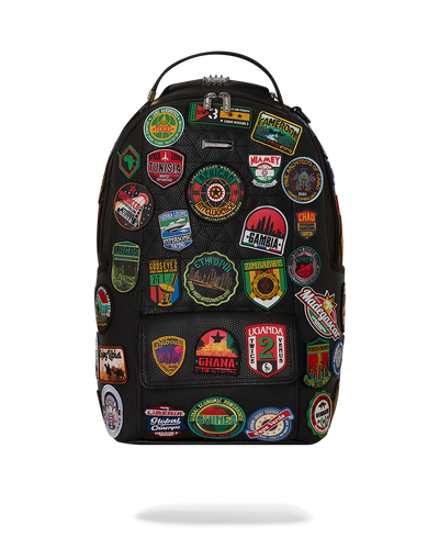Sprayground - A.I. The 54 (Patches of Africa) Cargo Backpack