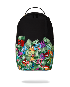 Sprayground - Stacked And Relaxed Money Boys Backpack - Clique Apparel