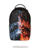 Sprayground - Fire & Ice Shark DLXSV Backpack - Clique Apparel