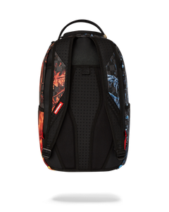 Sprayground - Fire & Ice Shark DLXSV Backpack - Clique Apparel