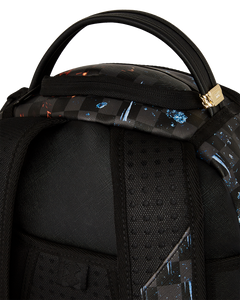 Sprayground - Fire & Ice Shark DLXSV Backpack - Clique Apparel