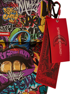 Sprayground -Half Graf Lips Messenger Bag