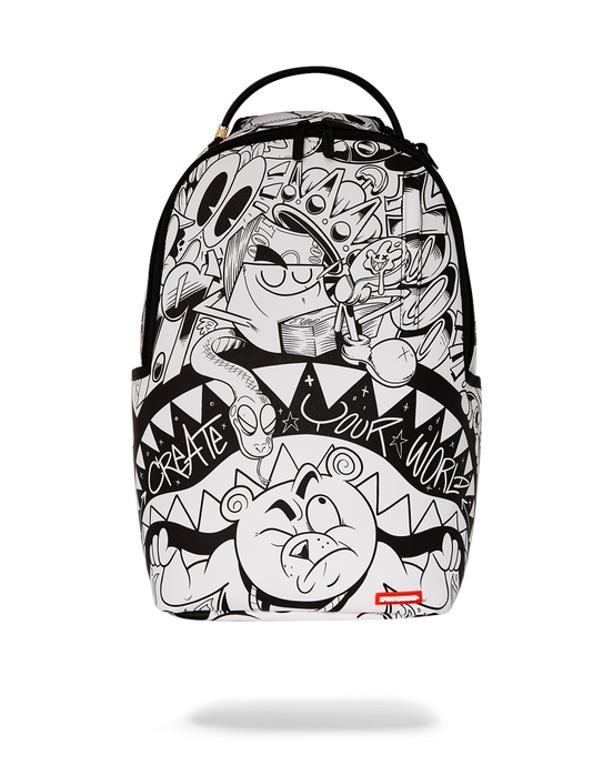 Sprayground - Heavy SharkMouth Doodle DLXSV Backpack - Clique Apparel