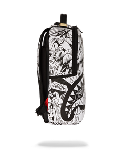 Sprayground - Heavy SharkMouth Doodle DLXSV Backpack - Clique Apparel