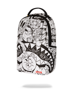 Sprayground - Heavy SharkMouth Doodle DLXSV Backpack - Clique Apparel