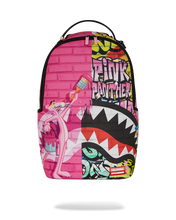 Load image into Gallery viewer, Sprayground - Pink Panther Painting Over Graffiti DLXR Backpack