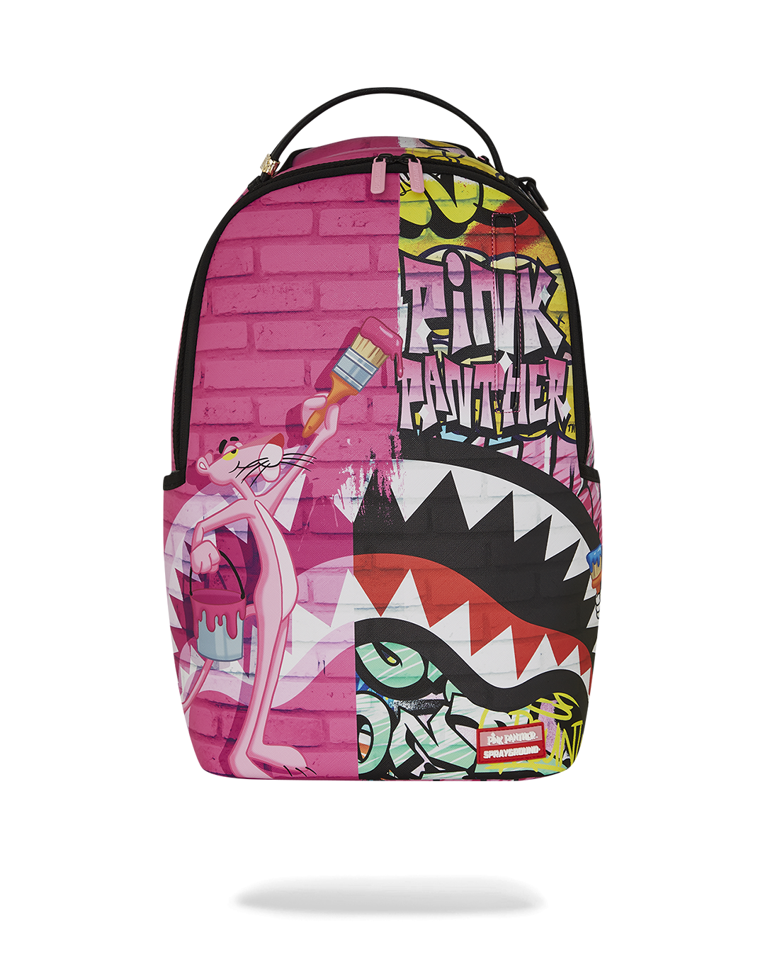 Sprayground - Pink Panther Painting Over Graffiti DLXR Backpack