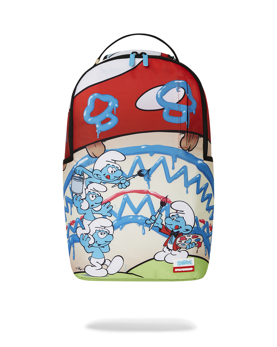Sprayground - Painting Smurfs DLXR Backpack - Clique Apparel