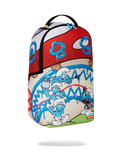 Sprayground - Painting Smurfs DLXR Backpack - Clique Apparel