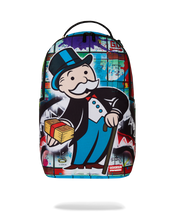 Load image into Gallery viewer, Sprayground - Monopoly Man Sprayed Board DLXR Backpack - Clique Apparel