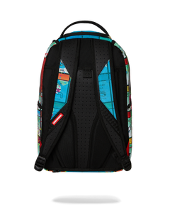 Sprayground - Monopoly Man Sprayed Board DLXR Backpack - Clique Apparel