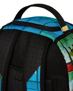 Sprayground - Monopoly Man Sprayed Board DLXR Backpack - Clique Apparel