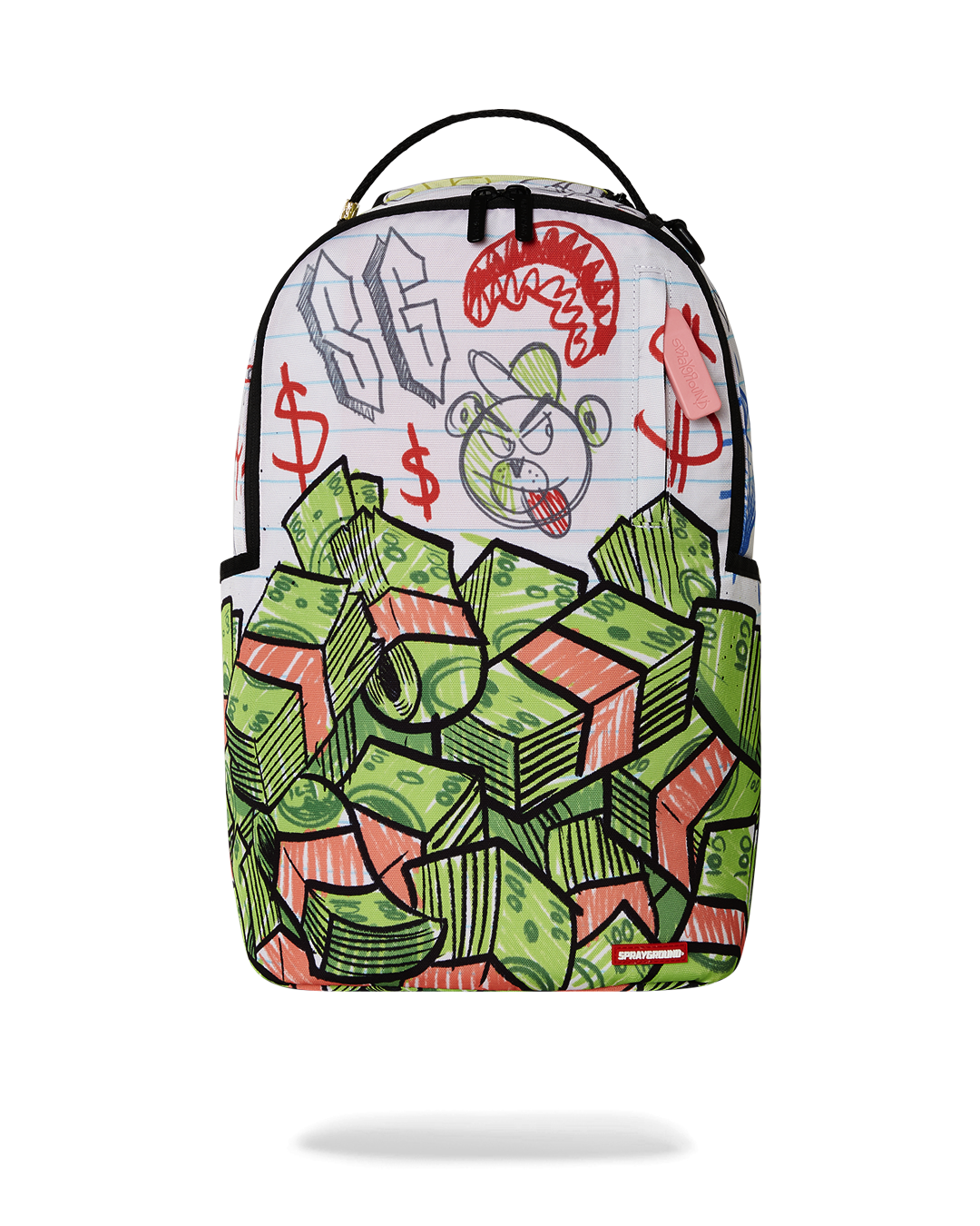 Sprayground - Scribble Money DLXR Backpack - Clique Apparel