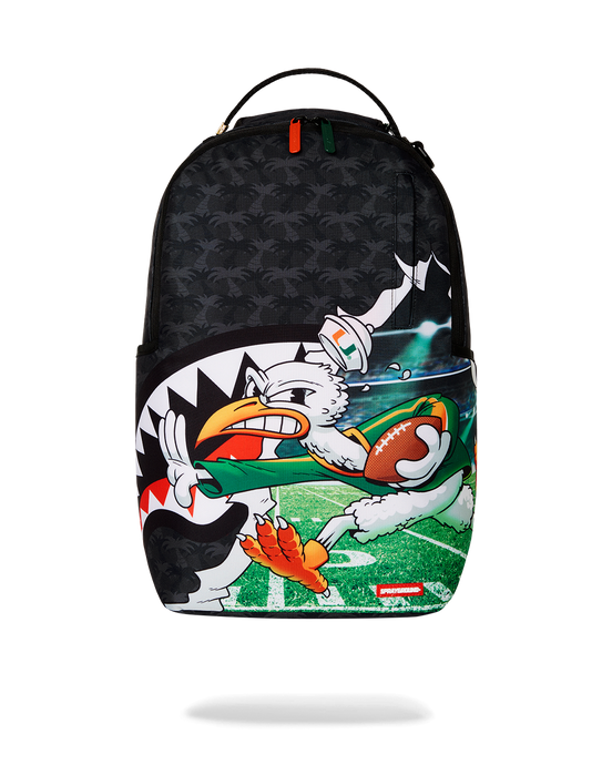 Sprayground - University Of Miami Touch Down DLXR Backpack - Clique Apparel