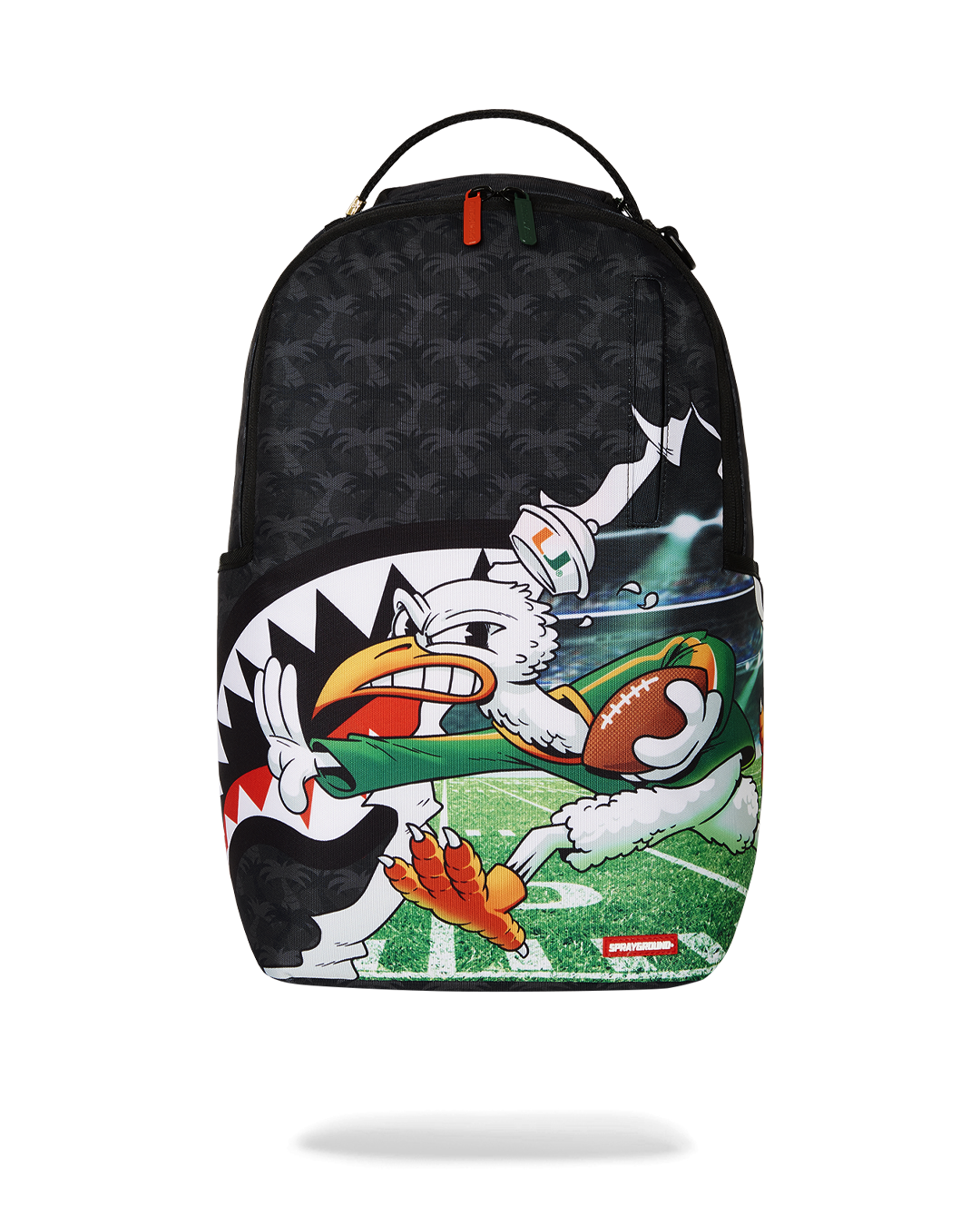 Sprayground - University Of Miami Touch Down DLXR Backpack - Clique Apparel