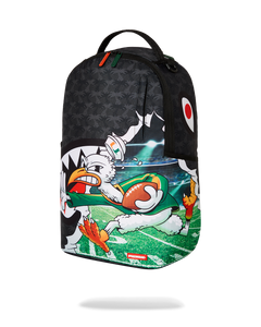 Sprayground - University Of Miami Touch Down DLXR Backpack - Clique Apparel