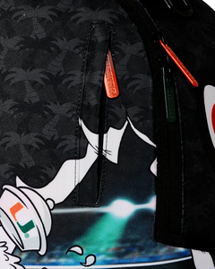 Sprayground - University Of Miami Touch Down DLXR Backpack - Clique Apparel