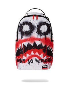 Sprayground - The Joker Makeup Shark Mouth DLXR Backpack - Clique Apparel