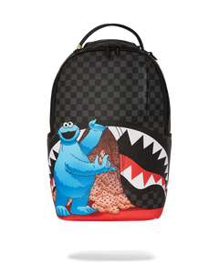 Sprayground - Sesame Street Cookie Monster Sneaking A Bite Backpack - Clique Apparel