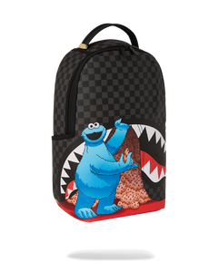 Sprayground - Sesame Street Cookie Monster Sneaking A Bite Backpack - Clique Apparel