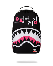 Load image into Gallery viewer, Sprayground Squid Game Logo Shark Mouth DLXR BACKPACK - Clique Apparel