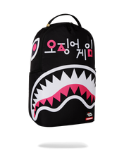 Load image into Gallery viewer, Sprayground Squid Game Logo Shark Mouth DLXR BACKPACK - Clique Apparel