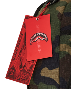 Sprayground - Shark Central Camo Dlxs Backpack - Clique Apparel
