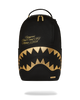 Sprayground - Shark Central Gold Dlxsv Backpack - Clique Apparel