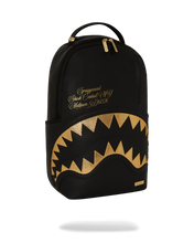 Load image into Gallery viewer, Sprayground - Shark Central Gold Dlxsv Backpack - Clique Apparel