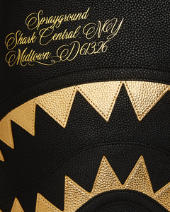 Sprayground - Shark Central Gold Dlxsv Backpack - Clique Apparel
