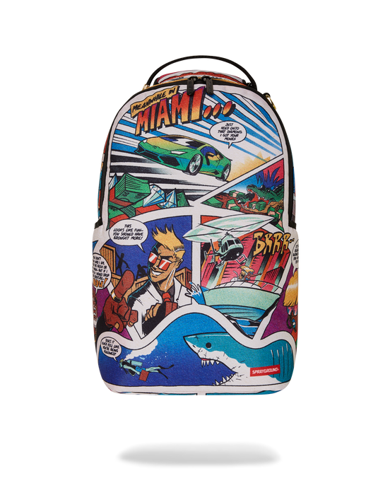 Sprayground - 305 Retro Comic Dlxr Backpack - Clique Apparel