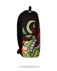 Sprayground - Rick And Morty Alien Mouth Half Sharkmouth Dlxr Backpack - Clique Apparel
