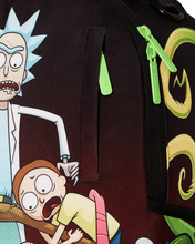 Load image into Gallery viewer, Sprayground - Rick And Morty Alien Mouth Half Sharkmouth Dlxr Backpack - Clique Apparel