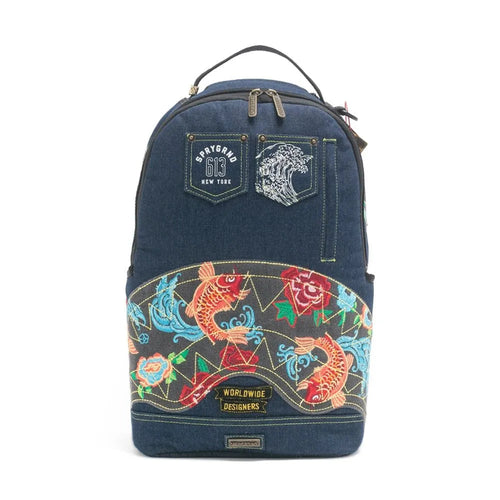 Sprayground - Evisu Style DLX - Denim  Backpack