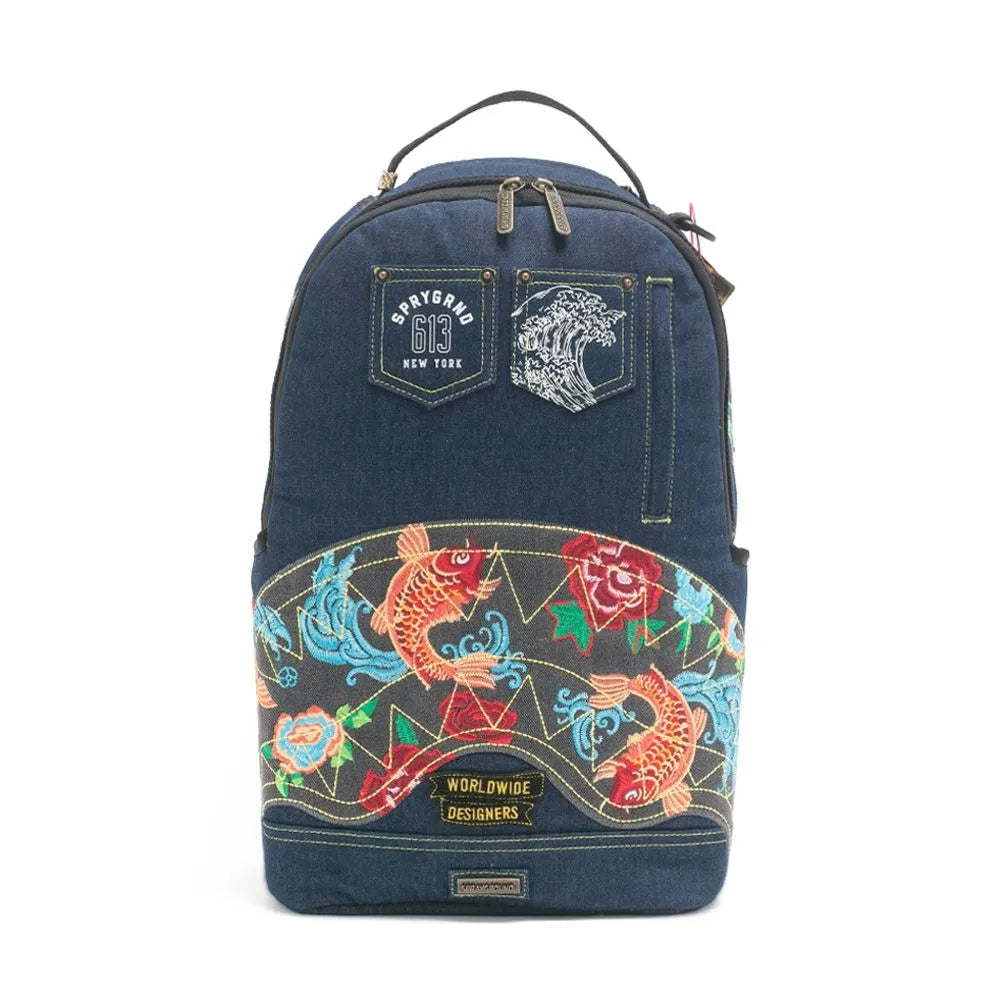 Sprayground - Evisu Style DLX - Denim  Backpack