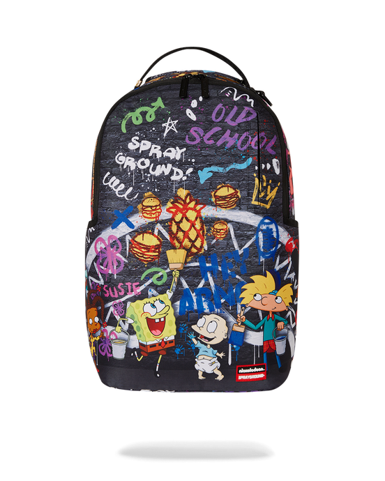 Sprayground - 90s Nick Characters Painting Dlxr Backpack - Clique Apparel