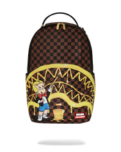 Load image into Gallery viewer, Sprayground - Richie Rich Gold Sharkmouth DlxSv Backpack - Clique Apparel