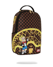 Load image into Gallery viewer, Sprayground - Richie Rich Gold Sharkmouth DlxSv Backpack - Clique Apparel