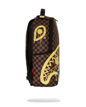 Load image into Gallery viewer, Sprayground - Richie Rich Gold Sharkmouth DlxSv Backpack - Clique Apparel