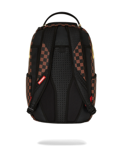 Sprayground - Richie Rich Gold Sharkmouth DlxSv Backpack - Clique Apparel