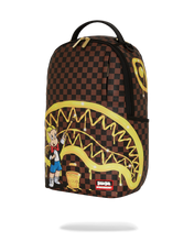 Load image into Gallery viewer, Sprayground - Richie Rich Gold Sharkmouth DlxSv Backpack - Clique Apparel