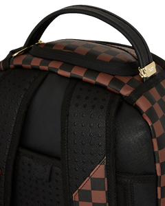 Sprayground - Richie Rich Gold Sharkmouth DlxSv Backpack - Clique Apparel