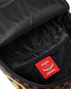 Sprayground - Richie Rich Gold Sharkmouth DlxSv Backpack - Clique Apparel