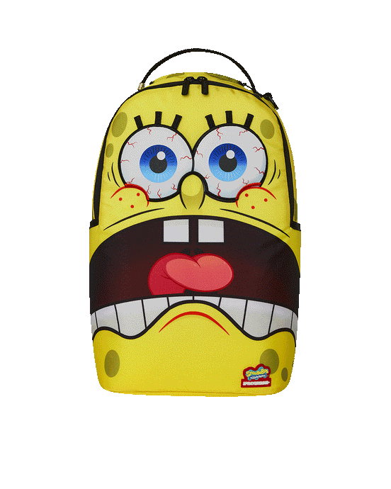 Sprayground - Spongebob Removable Eyes Dlxr Backpack - Clique Apparel