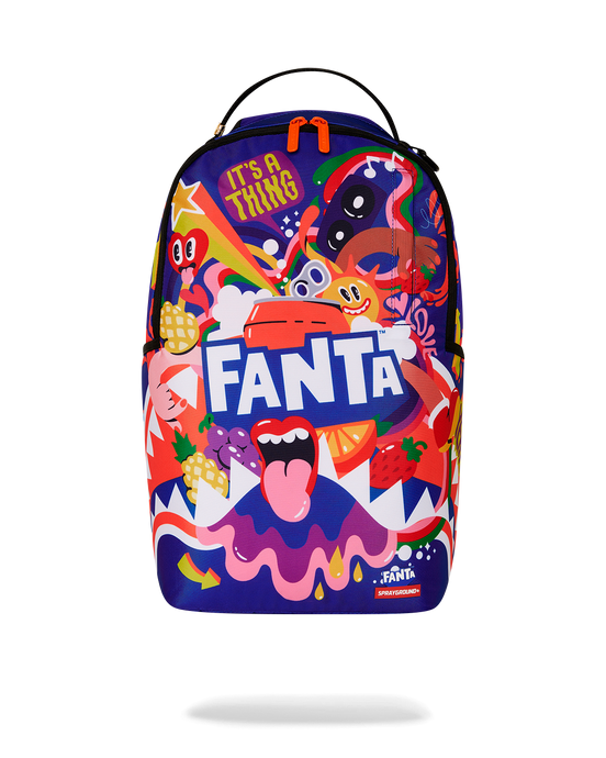 Sprayground - Fanta Allover Dlxr Backpack - Clique Apparel