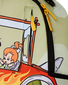 Sprayground - Flintstones Blinged Out Car DLXR Backpack - Clique Apparel