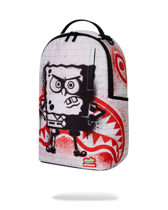 Sprayground-Bob Stencil Wall DLXR Backpack