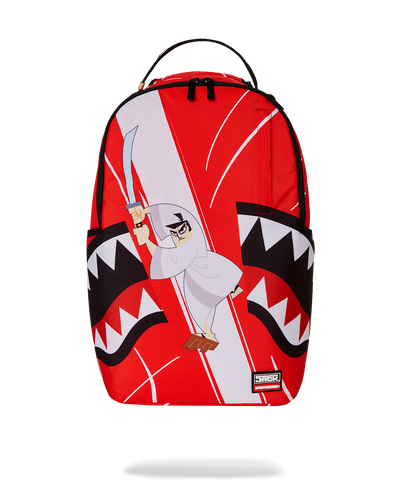 Sprayground -Samurai Jack Shark Mouth Slice DLXR Backpack - Clique Apparel